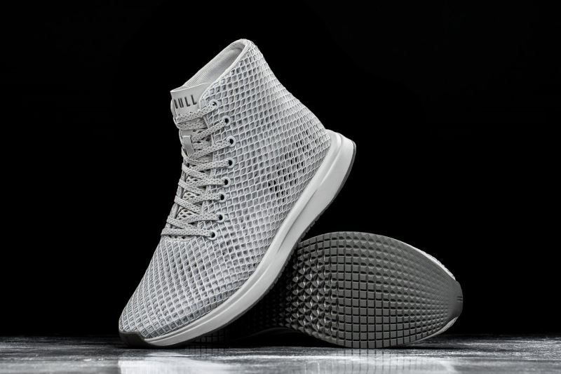 Nobull High-Top Arctic Mesh Grey | 68193VNUI