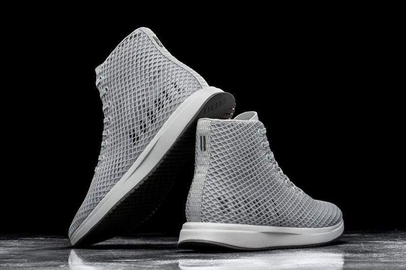 Nobull High-Top Arctic Mesh Grey | 68193VNUI