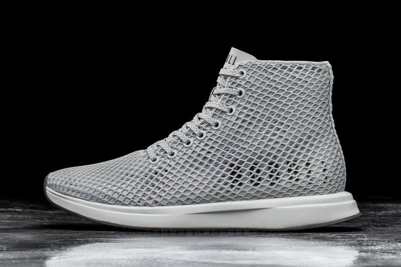 Nobull High-Top Arctic Mesh Grey | 68193VNUI