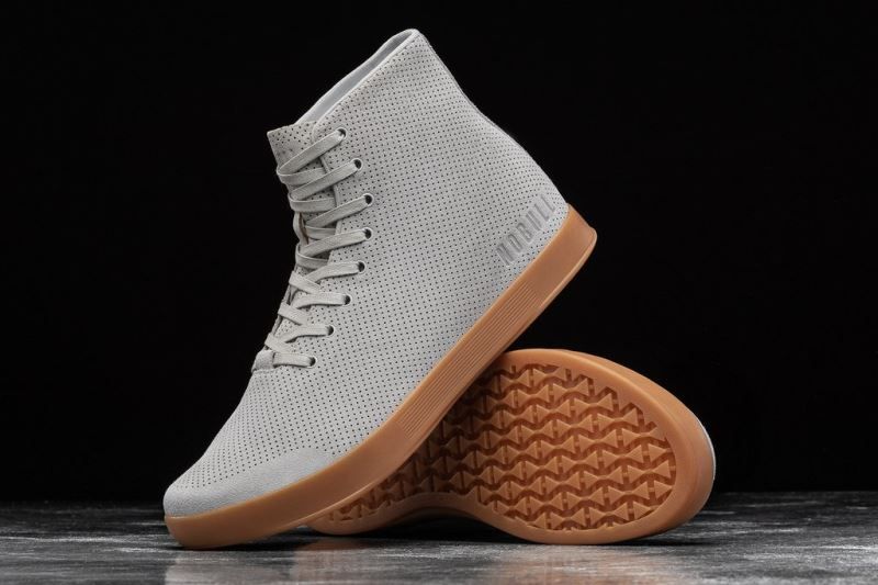 Nobull High-Top Arctic Suede Grey | 27985DHXY