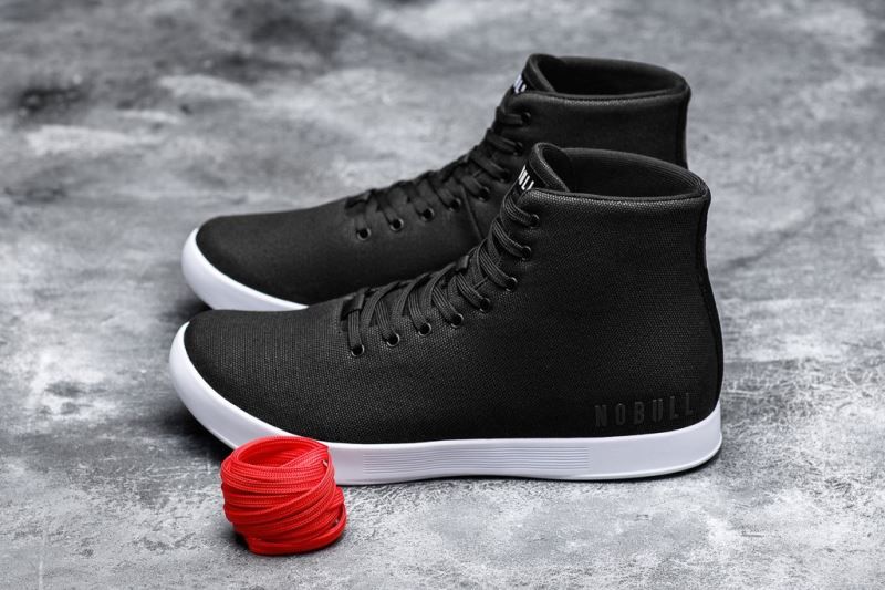 Nobull High-Top Canvas Black White | 41532DOLI