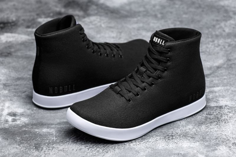 Nobull High-Top Canvas Black White | 41532DOLI