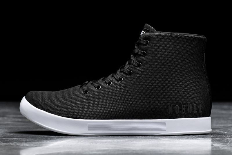 Nobull High-Top Canvas Black White | 41532DOLI