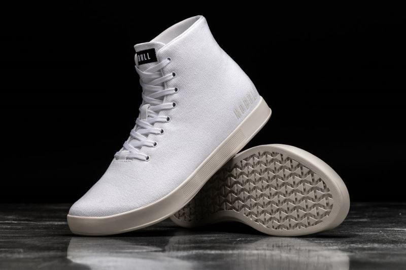 Nobull High-Top Canvas White | 95081UWDH