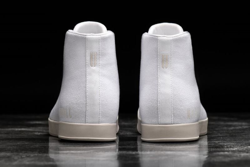 Nobull High-Top Canvas White | 95081UWDH