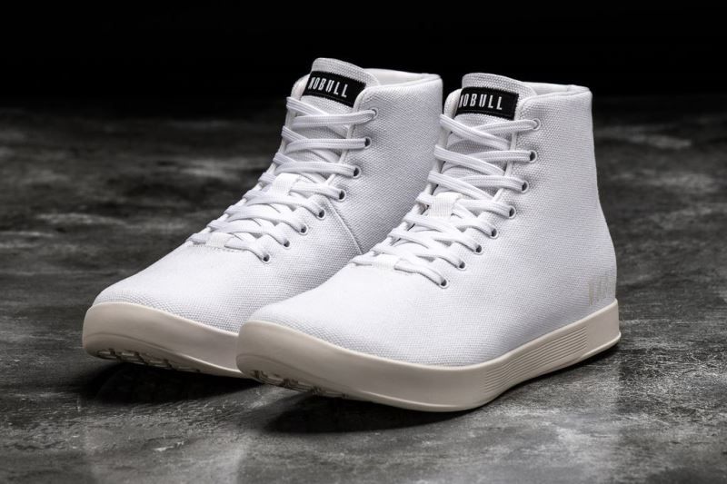 Nobull High-Top Canvas White | 95081UWDH