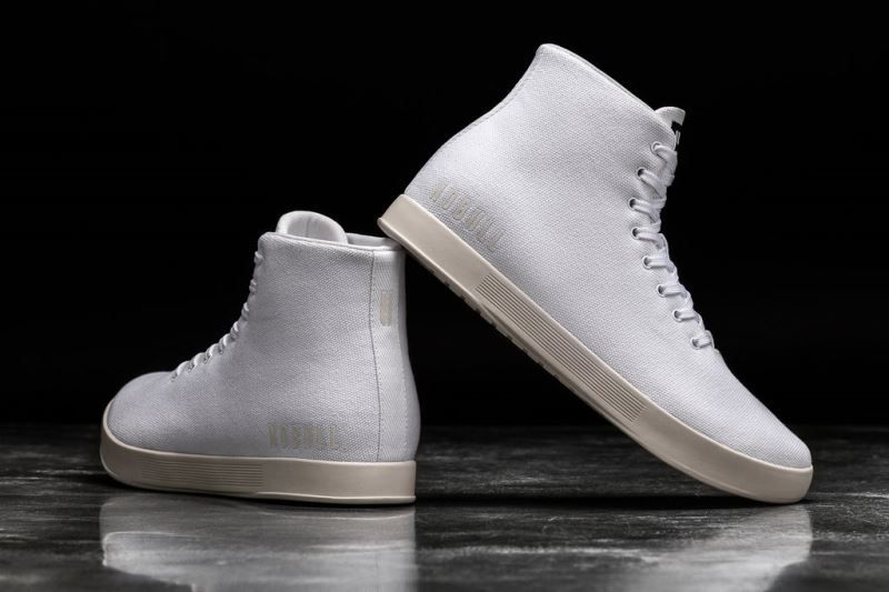 Nobull High-Top Canvas White | 95081UWDH