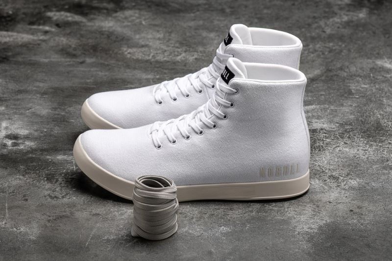 Nobull High-Top Canvas White | 95081UWDH