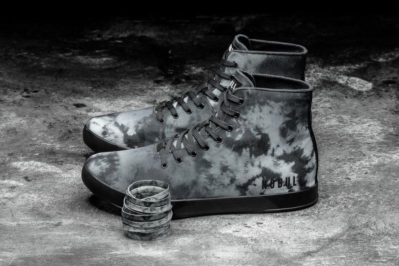 Nobull High-Top Cloud Tie-Dye Canvas Camouflage | 62859ZVAC