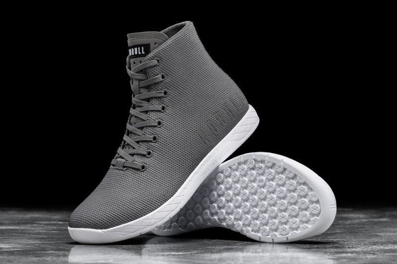 Nobull High-Top Dark Grey White | 35702FVGA