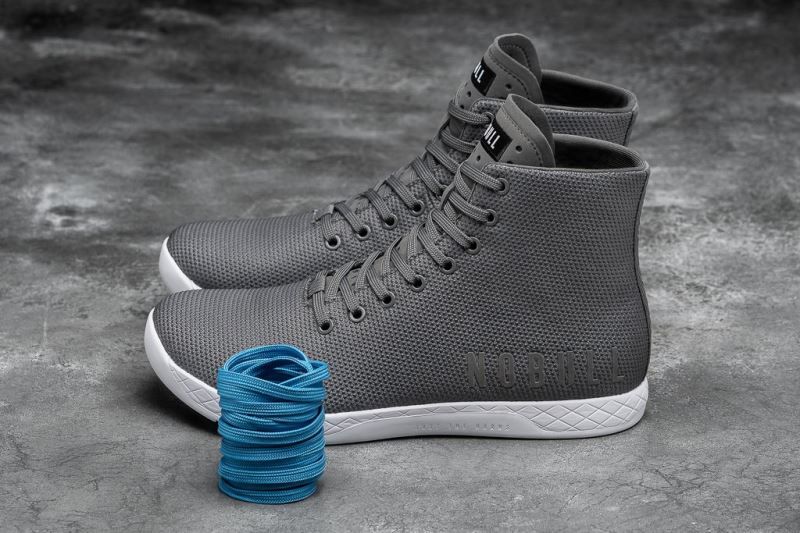 Nobull High-Top Dark Grey White | 35702FVGA