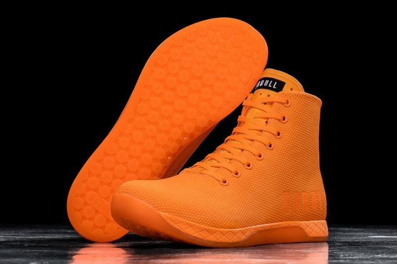 Nobull High-Top Neon Orange | 12473ZQRF