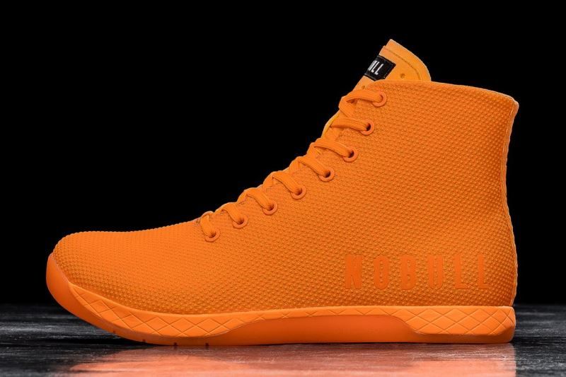 Nobull High-Top Neon Orange | 12473ZQRF