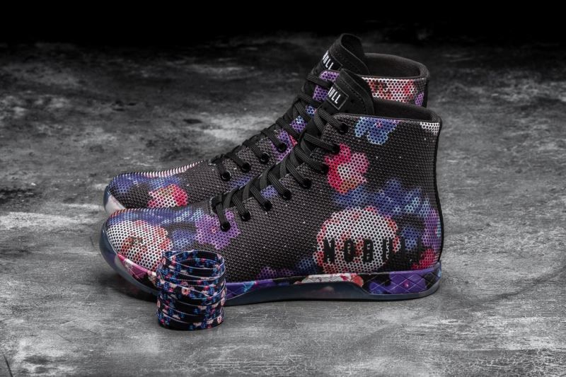 Nobull High-Top Space Floral Black | 13950GCLT