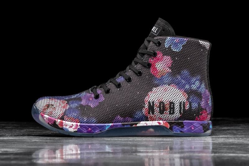 Nobull High-Top Space Floral Black | 13950GCLT