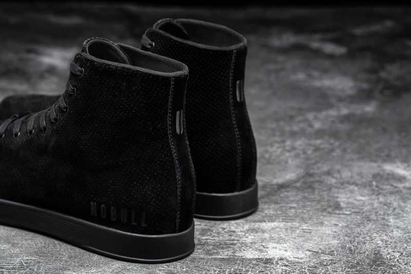 Nobull High-Top Suede Black | 63189BSLV