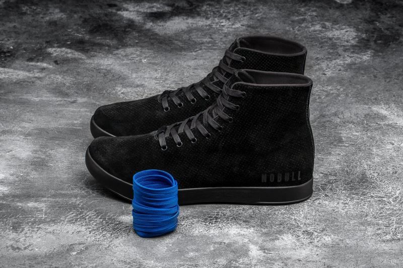 Nobull High-Top Suede Black | 63189BSLV