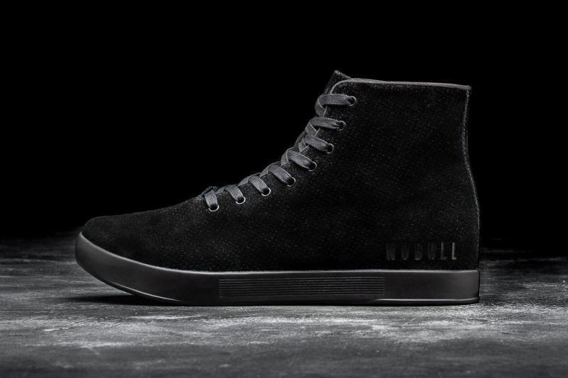 Nobull High-Top Suede Black | 63189BSLV