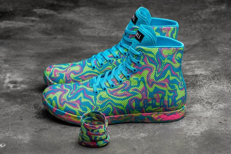 Nobull High-Top Swirl Green | 74659ZPWL