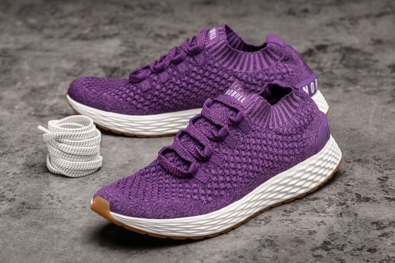 Nobull Knit Purple | 34762DTHW