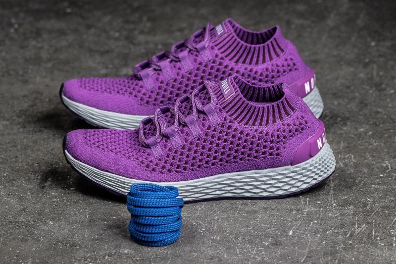 Nobull Knit Purple | 46015NAUX