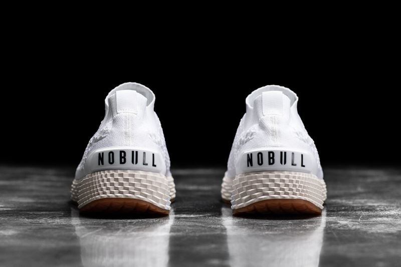 Nobull Knit White | 12940UHWV