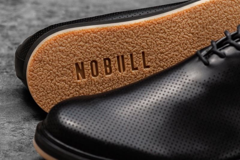 Nobull Leather Black | 43706VKNB