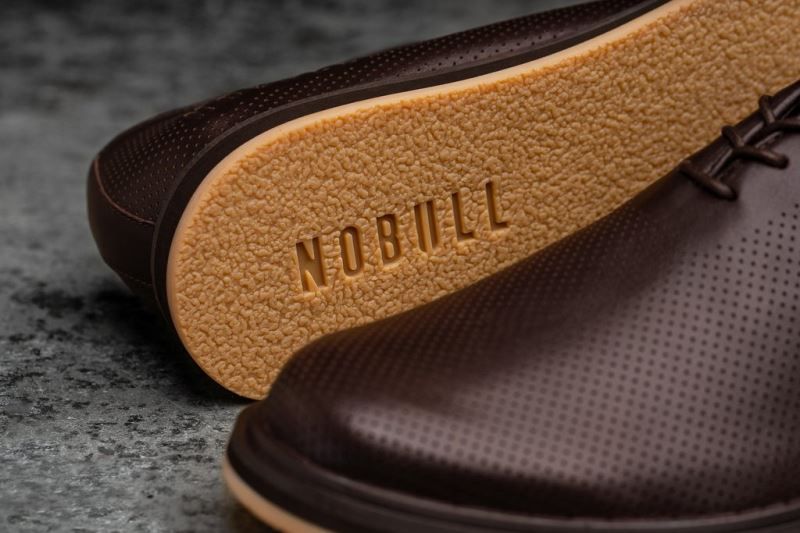 Nobull Leather Brown | 21678GSIJ