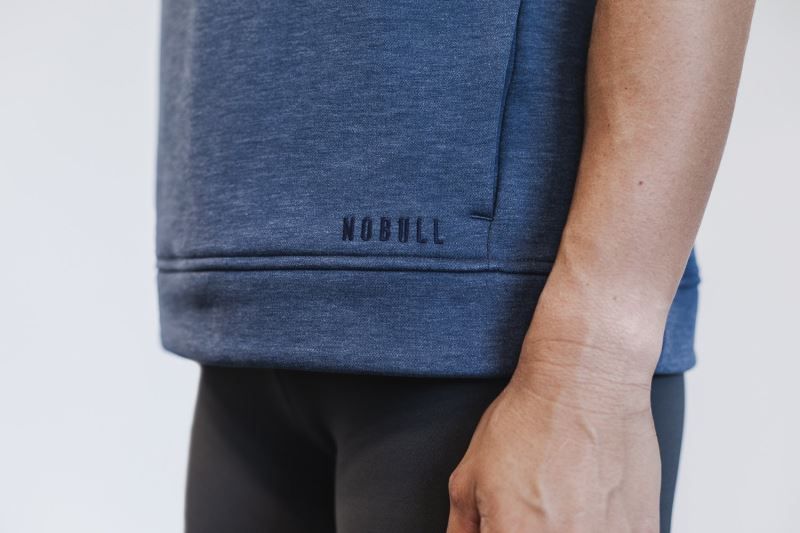 Nobull Microplush Sleeveless Deep Grey | 61957EBLV