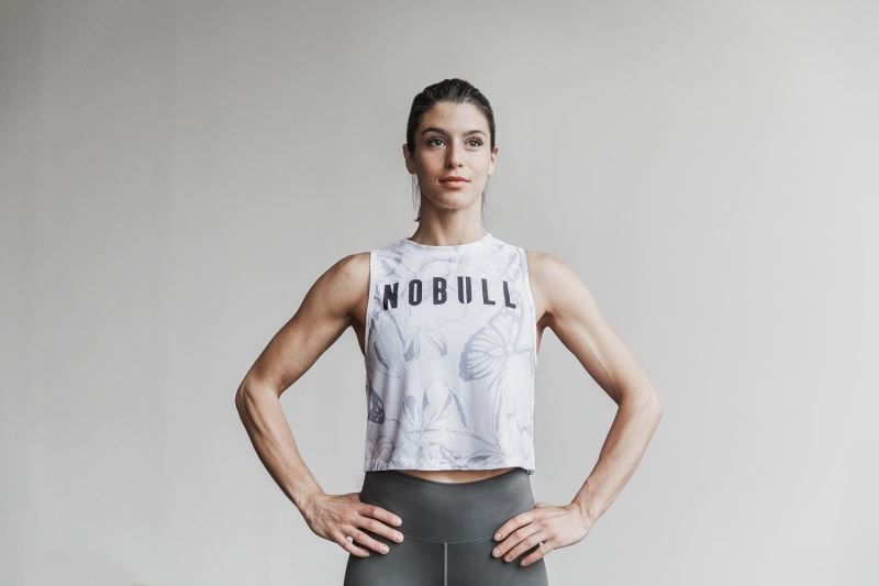 Nobull Muscle Butterfly White | 82569HGVW