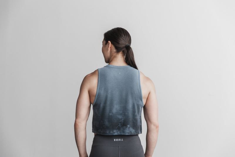 Nobull Muscle Dip-Dye Grey | 76105QOGW