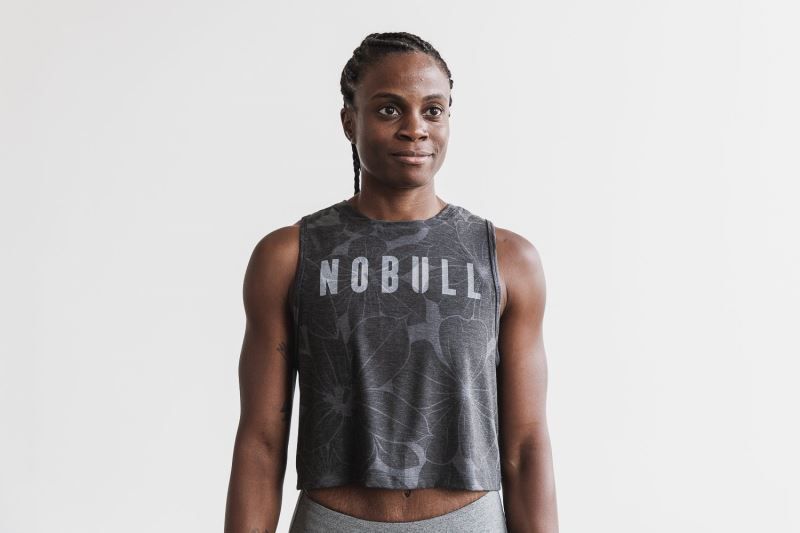 Nobull Muscle Hibiscus Grey | 04579ECTZ