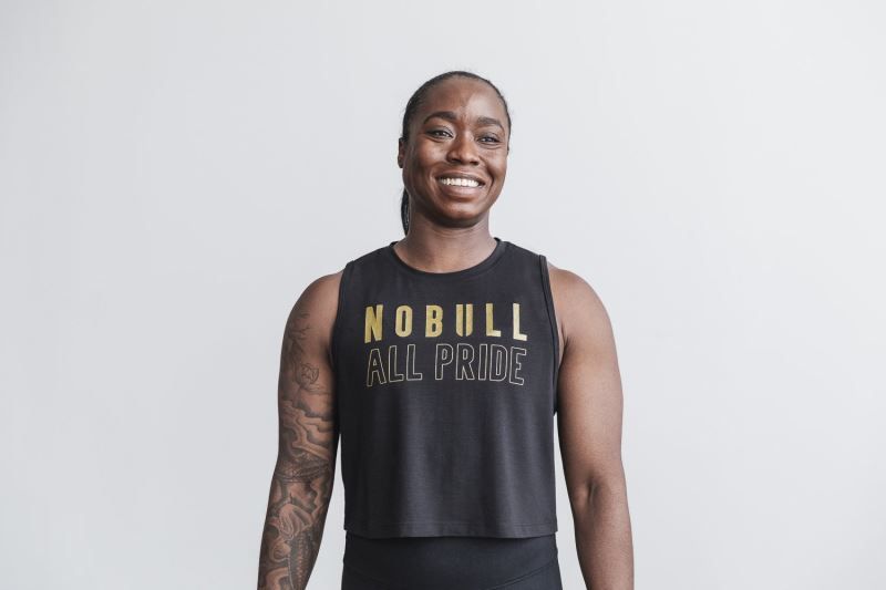 Nobull Muscle Pride Black Gold | 25310AEOF