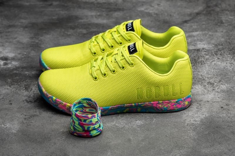 Nobull Neon Swirl Yellow | 65014ZNOE