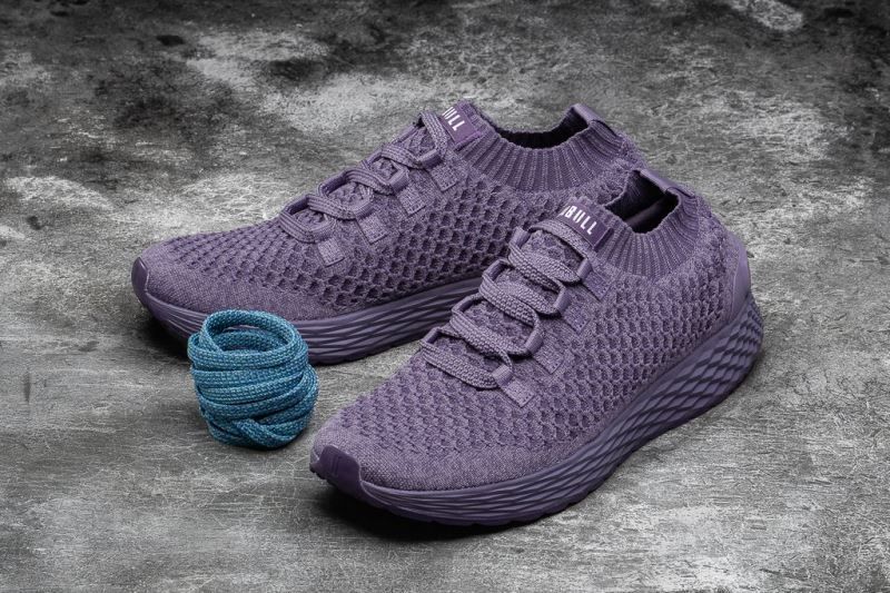 Nobull Nightshade Knit Purple | 40791ZGMI