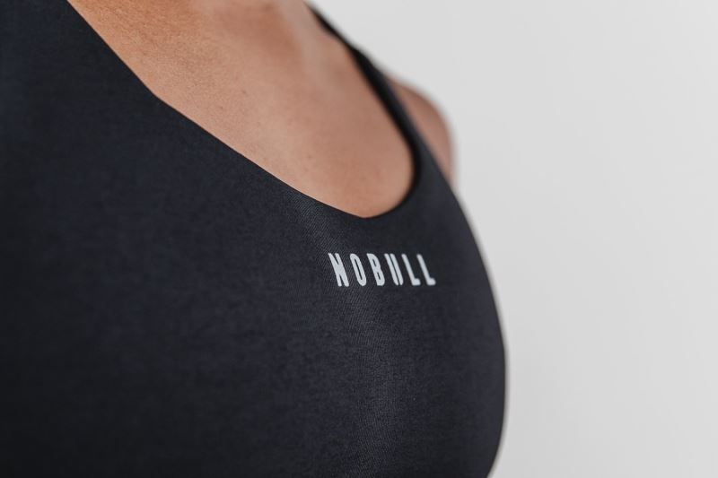 Nobull Pace Plush Heather Black | 96410DSAU