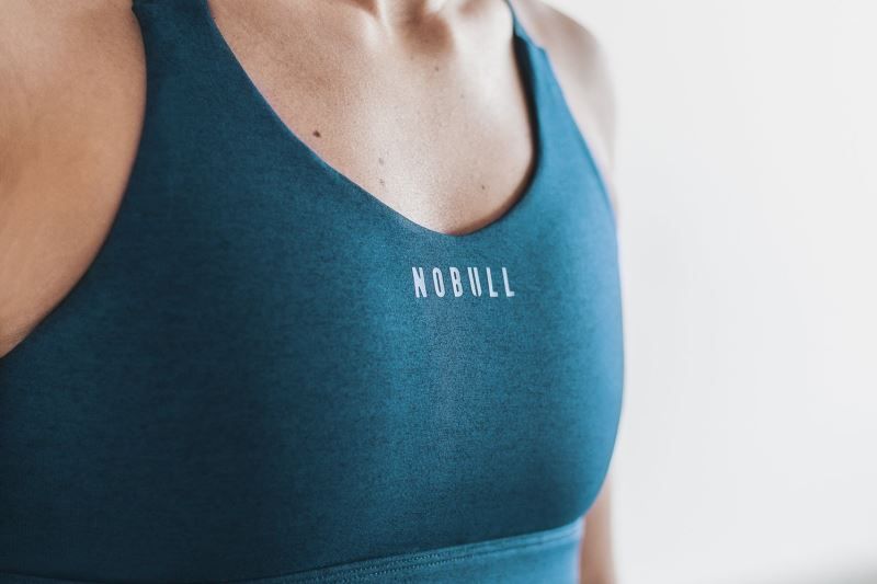 Nobull Pace Plush Heather Turquoise | 01876BJYH