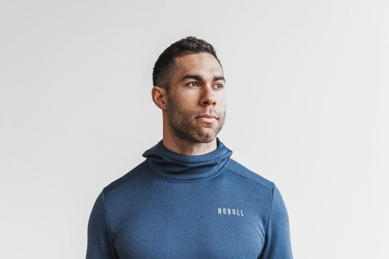 Nobull Performance Pullover Blue | 51963FZQT