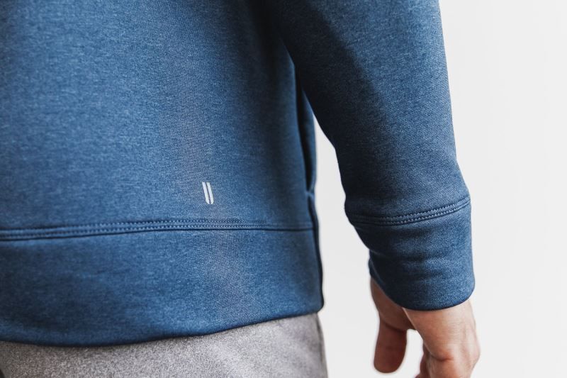 Nobull Performance Pullover Blue | 51963FZQT