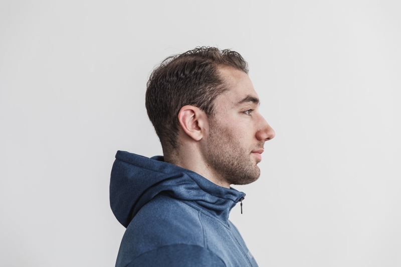 Nobull Performance Zip-Up Blue | 04259NITO