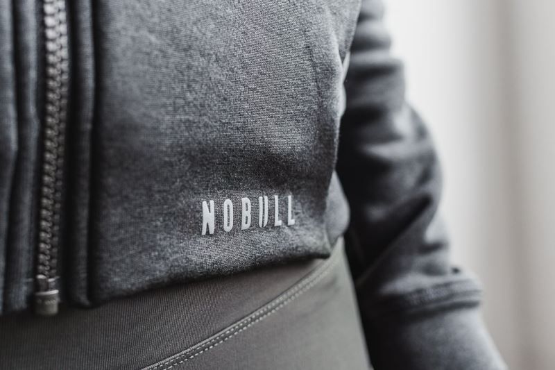 Nobull Performance Zip-Up Deep Grey | 73419EYLF