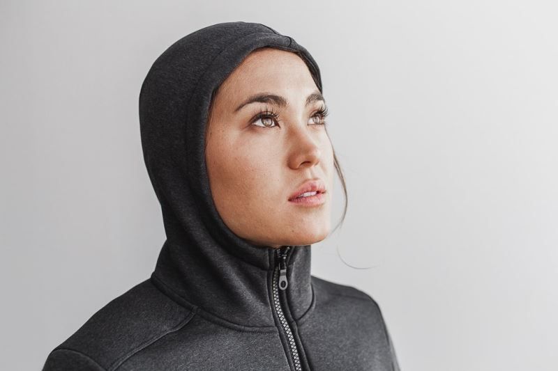 Nobull Performance Zip-Up Deep Grey | 73419EYLF