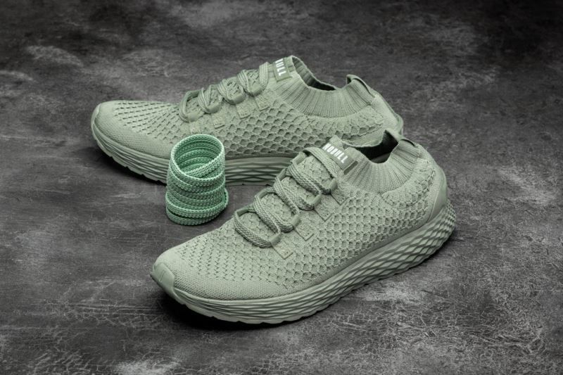 Nobull Seafoam Reflective Knit Green | 86057HYTR