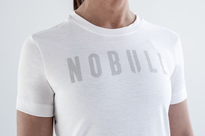 Nobull Slim Fit White | 58690UKNF