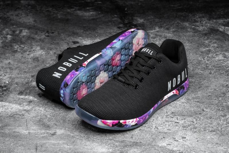 Nobull Space Floral Black | 23184KYDQ