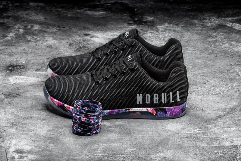 Nobull Space Floral Black | 23184KYDQ