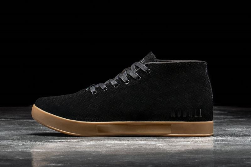 Nobull Suede Mid Black | 04829CZMY