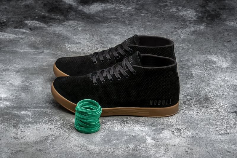 Nobull Suede Mid Black | 04829CZMY