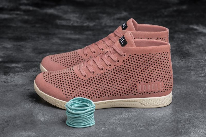 Nobull Suede Mid Rose | 69214FWJS