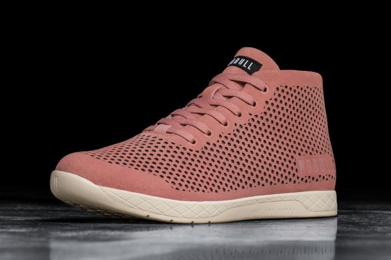 Nobull Suede Mid Rose | 69214FWJS